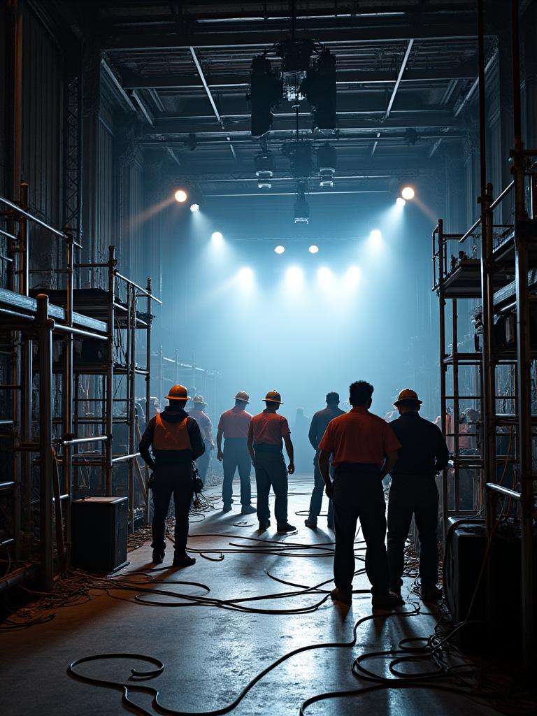 Detrás de escenas en la producción de eventos